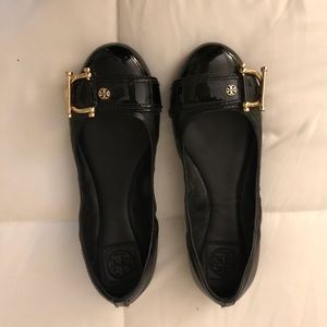 Tory Burch black ballet flats sz 9